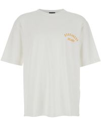 DSquared² - Crewneck T-Shirt With Logo Lettering On The Front - Lyst