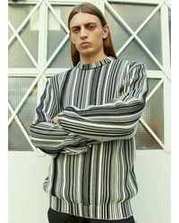 VTMNTS - Glitched Knitted Sweater - Lyst