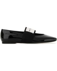 Givenchy - Leather Squared Ballerinas - Lyst