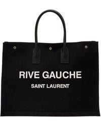Saint Laurent - Stylish Canvas Tote Handbag For - Lyst