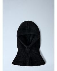 Lemaire - Knitted Wool-Blend Hood - Lyst