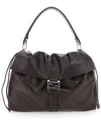 Fendi - 'Mama Baguette Large' Shoulder Bag With Ff Closure On The Front - Lyst