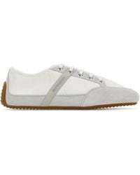 Givenchy - Two-Tone Suede And Nylon Slim Sneakers - Lyst