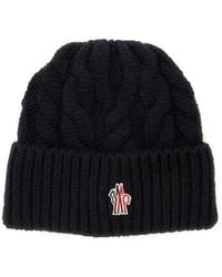 Moncler - Quilted Knit Hat - Lyst