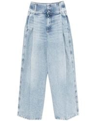 Sportmax - Pleated Jeans - Lyst