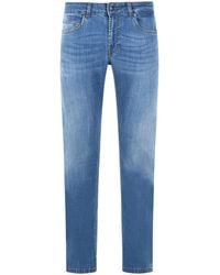 Fay - Cotton Jeans - Lyst