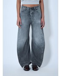Acne Studios - Wide-Leg Denim Trousers - Lyst