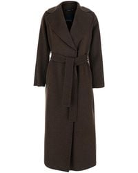 Max Mara - 'S Maxmara Pace Coat With Collar And Long Sleeves - Lyst