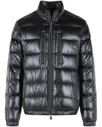 Moncler - Foldable Short 'Orres' Polyamide Down Jacket - Lyst