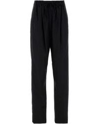 Lemaire - Charcoal Cashmere Blend Pant - Lyst