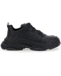 Balenciaga - 'Triple S Sporty' Sneaker With 3B Logo Embroidered On The Side And Worn Effect - Lyst