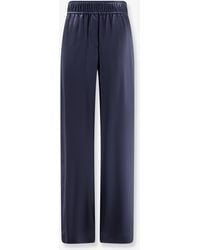 Brunello Cucinelli - Silk Trousers - Lyst