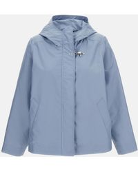 Fay - Short Parka Popeline Tech - Lyst