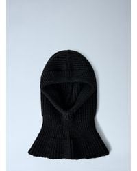 Lemaire - Knitted Wool-Blend Hood - Lyst