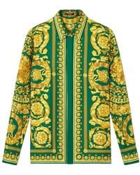 Versace - Silk Shirt - Lyst