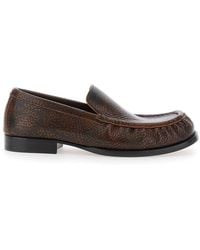 Dries Van Noten - Textured Loafers - Lyst