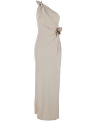 Coperni - Asymmetric Flower Gown - Lyst