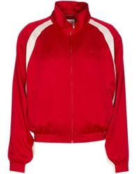 Saint Laurent - Satin Teddy Jacket - Lyst