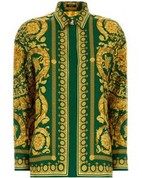 Versace - Silk Shirt - Lyst