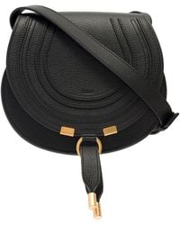Chloé - Chloé Small Marcie Leather Crossbody Bag For - Lyst