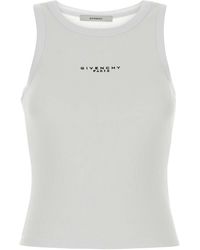 Givenchy - Stretch Cotton Tank Top - Lyst