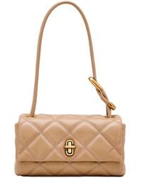 Marc Jacobs - 'Mini Dual' Quilted Crossbody Bag With Turn-Lock Closure And Adjustable Shoulder Strap - Lyst