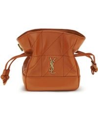 Saint Laurent - Jamie Mini Leather Clutch Bag - Lyst