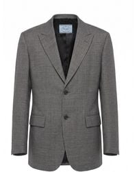 Prada - Blazer Jacket - Lyst
