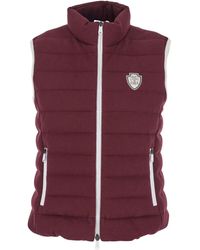 Brunello Cucinelli - Logo Cotton Vest - Lyst