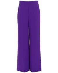 P.A.R.O.S.H. - Wide-Leg Trousers Panty - Lyst