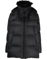 Yves Salomon - Hooded Padded Jacket - Lyst
