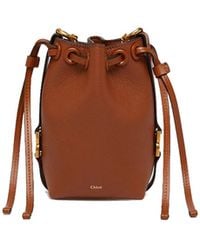 Chloé - Chloé Micro Marcie Bucket Bag - Lyst
