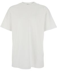 Givenchy - Crew Neck T-Shirt With Chest Logo Patch - Lyst