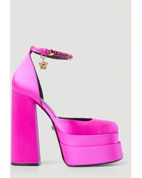 Versace - Medusa Aevitas Platform Heels - Lyst