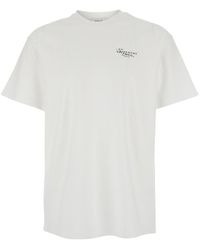 Givenchy - Crew Neck T-Shirt With Logo On Front And Back - Lyst