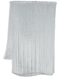 Pleats Please Issey Miyake 'Basic Madame-T Small' Stole in White