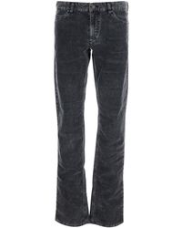 Isabel Marant - Trousers With Belt Loops And Back Logo Patch - Lyst