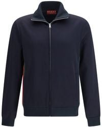 Gucci - Technical Jersey Zip-Up Jacket - Lyst