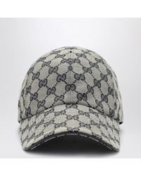 Gucci - Gg Cotton Canvas Baseball Cap - Lyst