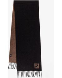 Fendi - Double-Sided Scarf Scarves And Foulards - Lyst
