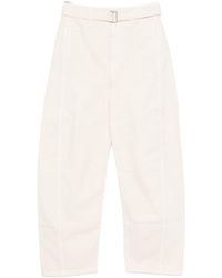 Lemaire - Twisted Denim Cotton Jeans - Lyst