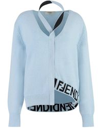 Fendi - Cashmere Cardigan - Lyst