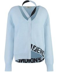 Fendi - Cashmere Cardigan - Lyst