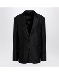 Gucci - Oversized Fine Silk Faille Jacket - Lyst