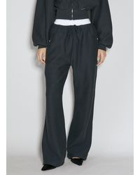 Alexander Wang - Wide Leg Track Pants - Lyst