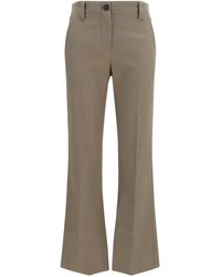 Brunello Cucinelli - Slim Flared Pants - Lyst