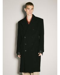 Martine Rose - Double-Breasted Shirt Overcoat - Lyst