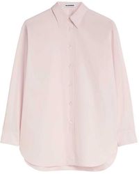 Jil Sander - Lightweight Cotton Poplin Shirt - Lyst
