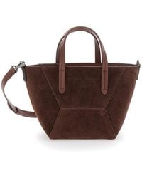 Brunello Cucinelli - Crossbody Bag With Adjustable And Removable Shoulder Strap - Lyst