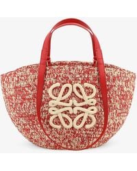 Loewe - Shoulder Bag Paula's Ibiza Medium Raffia - Lyst